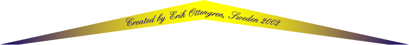 This site created by Erik Ottengren, Sweden 2002 &copy;